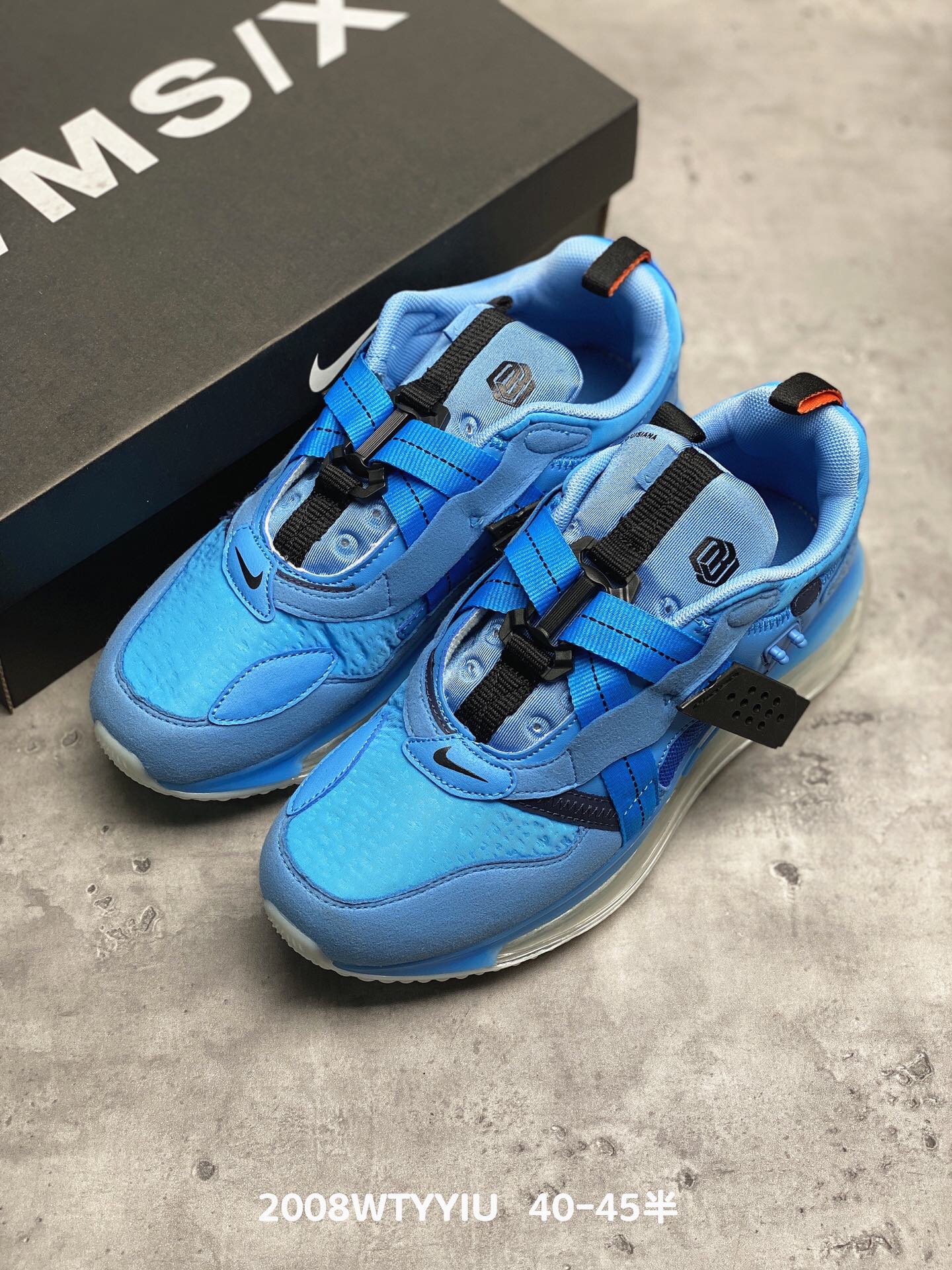 Nike Air Max 720 Horizo Blue Black Shoes